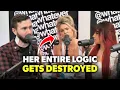 HEATED DEBATE With CRAZY Feminist