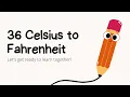 36 Celsius to Fahrenheit - How to Convert 36 C to F