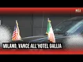 Lagu Milano, il vicepresidente Usa J.D. Vance all'Hotel Gallia. Imponenti misure di sicurezza