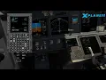 X-Plane 11 Newbie 3 minute tutorial How to load a flight plan using FMS file in default FMC