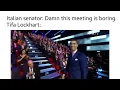 Italian senate hijack meme