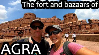 Agra’s awesome Red Fort and bustling bazaars | Agra (N. India Ep 3)