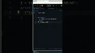 Create a Simple Clock in Python Python Coding Tutorial
