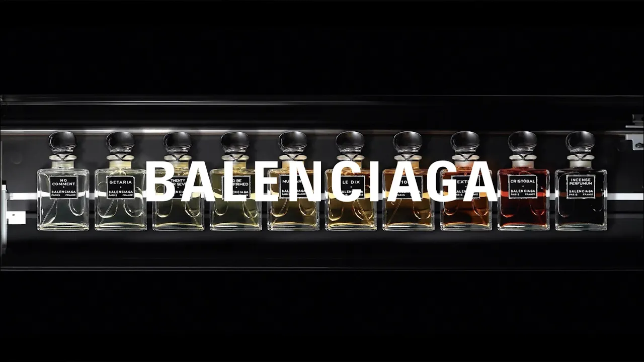Balenciaga — Balenciaga Fragrance Collection (YouTube video ad)