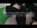 Georgia Semi-Auto Pistol Qualification Course