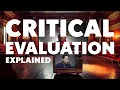 critical evaluation explained