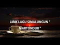 Download Lagu LIRIK LAGU SIMALUNGUN \