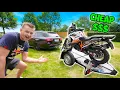 I BOUGHT a LOWERING FOLDING Motorcycle TRAILER