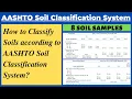Classify Soils using AASHTO Soil Classification System Group Index