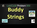 buddy strings buddy strings leetcode leetcode 859 string