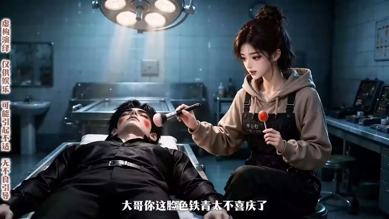 給你多打兩層腮紅,下去也好找對象