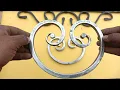 Awesome Techniques For Metal Bar perfect Scroll Bending Easy And Useful Simple Bending Ideas