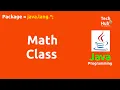 Math Class in Java TechHub