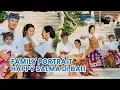 Family Portrait Terbaru Happy Salma Bersama Suami dan Dua Anaknya