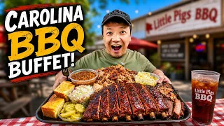 INSIDE the MOST POPULAR All You Can Eat CAROLINA BBQ BUFFET in Columbia South Carolina