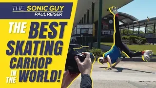 The Best Skating Carhop in the World Dr Pepper Skating Carhop Competition