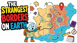 The Strangest Borders on Earth 10 Places Where Maps Stop Making Sense
