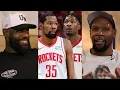 Kevin Durant accidentally roasts new Rockets teammate Dorian Finney-Smith