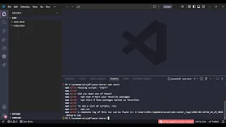 npm start Error Fix Missing Script start Node js VS Code Tutorial Urdu Hindi 2026