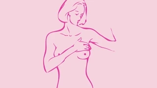 خطوات الفحص الذاتي للثدي Steps Breast Self Examination 