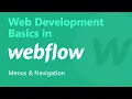 Menus and Navigation Web Development Basics in