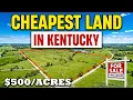 11 ULTRA-CHEAP Kentucky Land Listings With MASSIVE ACREAGE MOVE-IN READY Deals Gems