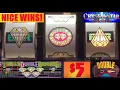 Both Deluxe slots were hot Crystal Star Deluxe Double Diamond Deluxe Double Black Tie More