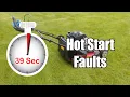 Hot Start Mower Faults
