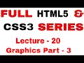 20 Learn full HTML5 and CSS3 from Scratch Lecture - 20 Graphics Part
