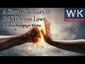 A Short Summary of Self Defense Laws in Washington State