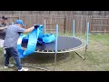 How to assemble a Triple Tree 10FT Trampoline