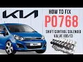 Test Fix P0768 Shift Control Solenoid Valve D Electrical KIA Rio UB 2012-17