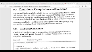 Conditional Compilation and execution