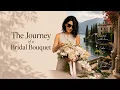 Making a Bridal Bouquet Delivering It to My Bride Floristry Tutorial Lake Como Florist Vlog