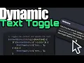 Create a Dynamic Text Toggle with Bootstrap jQuery