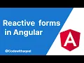 angular tutorial reactive forms in angular formControlName formGroup