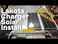 Solar Panel Charge controller Install on Lakota Charger Horse trailer camper