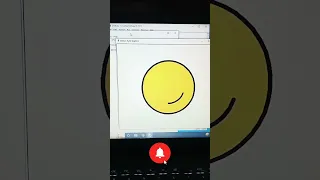 draw smile face using turtle graphic