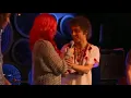Josh Kiszka s love language being physical touch for 2 minutes straight