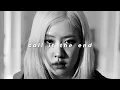 Lagu rosé - call it the end (slowed + reverb)