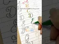 Swirly Snail lettering practice worksheets