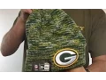 Packers TEAM-CRAZE Green-Gold Knit Beanie Hat by New Era