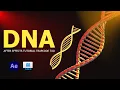 After effects Tutorial DNA Animation Trapcode TAO