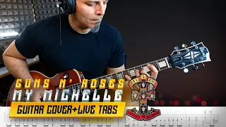 Download MY MICHELLE | GUNS N' ROSES | Guitar cover with SOLOS and live tabs MP3