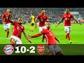 Bayern Munchen X Arsenal 10 - 2 in champions league