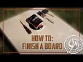 How to Finish a Cornhole Board