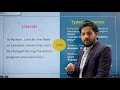 Python Tutorial - 15 Tokens in Python Keywords Literals Identifiers Character Set Punctuators