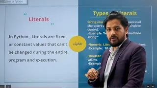 Python Tutorial - 15 Tokens in Python Keywords Literals Identifiers Character Set Punctuators