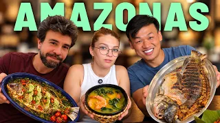 24 HORAS COMENDO COMIDA DE AMAZONAS