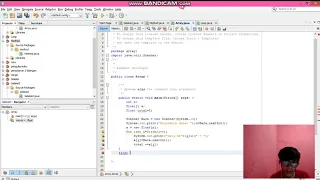 Array pada Java Netbeans